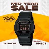 Casio G-Shock DW-5600MS DW-6900MS Petak Polis Evo Digital Resin Band Men Sports Watch Jam Tangan Lelaki