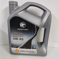 PROTON SHELL 5W40 ENGINE OIL 4L FULLY SYNTHETIC 5W-40 ENGINE OIL 4L