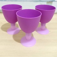 TUPPERWARE GOBLET 1PCS RETAIL GOBLET GLASS DRINKING WATER GLASS DRINKING GLASS DRINKING WATER PLACE 