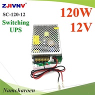 ..Switching Power Supply 120W AC 220V To DC 12V 12V UPS Backup Battery 12V Model Switching-UPS-SC-12
