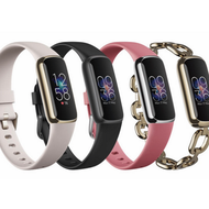 fitbit - [4色可選] LUXE 智慧手錶 運動健康 手環 黑色│心率/血氧追蹤、月經健康、手機通知 、睡眠監察