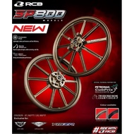 🔥RACING BOY [RCB] SP800 SPORT RIM —ABS (1.60x17 / 1.85x17) FOR YAMAHA Y15 / Y16ZR 🔥(BLACK /BRONZE) 🔥