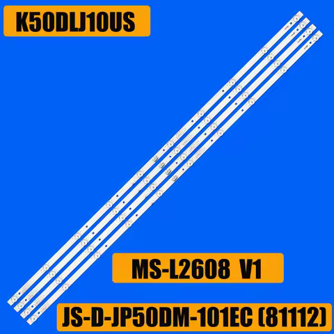 LED Backlight Strip 10 Lamp For K50DLJ10US D50-M30 V500DJ6-QE1 JS-D-JP50DM-101EC(81112) RC50B19S-4KS