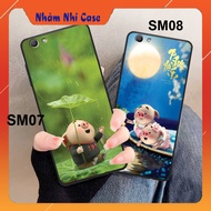 Oppo F1 S/ A59 UV Plastic Case printed with super cute 'FAT PIG' image