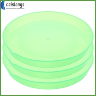 🌱 Outdoor Bubble Wands Tray Round Bubble Playtime Tray Light Green Set of 3