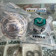VESPA SUPER SPRINT VBB VNB VBA BAJAJ 12VOLT 6VOLT HORNS [VESPINO]