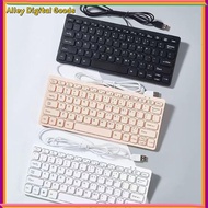 MYTHIS USB Wired Keyboard Mute 78 Keys Replaceable Keyboard Portable  Computer Keyboard Desktop Comp