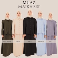 MAIKA SET CAUSAL MUSLIMAH | KAIN PREMIUM SCUBA