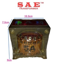 TRAFO TRANSFORMER SAE 5A CT 55 MURNI travo sae 5 amper ct 55v