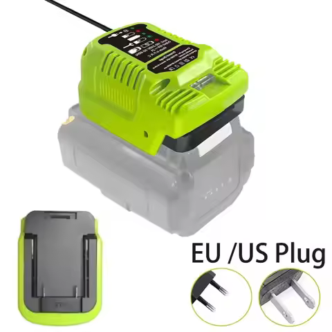 New For Ryobi 40V OP4030 OP40401 OP4040A OP4026 Li-ion Battery Fast Charger Battery Charger With LED