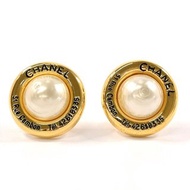 【日本直送 中古美品】シャネル CHANEL イヤリング 31 RUE CAMBON GP/フェイクパール ゴールド 1990年製 ヴィンテージ アクセサリー
