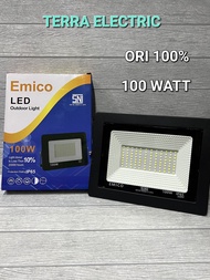 EMICO LAMPU SOROT LED 100W lampu led flood light 100 watt