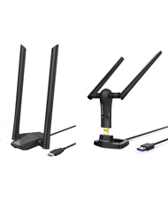 BrosTrend AX1800 Linux Compatible WiFi Adapter for PC and Raspberry Pi 2+ w/Long Range WiFi Antenna 