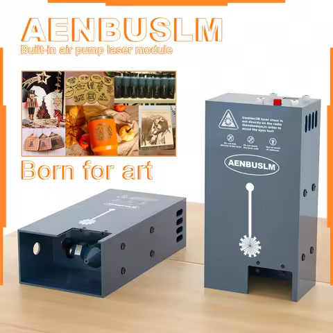 AENBUSLM Laser module 20W Built-in air blowing pump For CNC Laser Engraver Wood Cutting DIY Laser To