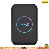 [Vodool]มีสายไปยัง Wireless CarPlay & Android Auto Smart Mini Box Plug & Play อะแดปเตอร์ไร้สายสำหรับ