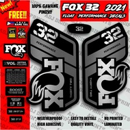 FOX 32 FLOAT PERFORMANCE 2021 for MTB Fork Decals Sticker