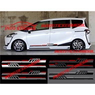 Cutting sticker car sienta sticker list stripe body side toyota sienta car latest sienta sticker