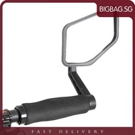 [bigbag.sg] Bicycle Rearview Mirror 360 Rotatable Bar End Bicycle Mirror for Mountain Bike