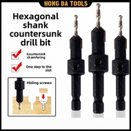 Hex Shank Countersink Drill Bit, Alloy Drill Bit, Woodworking Furniture Installation Countersink Dri