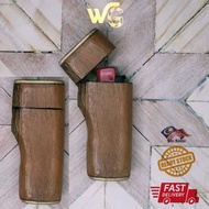 Handmade Wooden Lighter Case / Sarung Lighter Cricket Kayu *freegift lighter