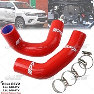 Silicone Radiator Hose Tube Pipe For Toyota Hilux REVO Rocco Rogue 2.4 2.8 1GD 2GD 2015-2024 1GD-FTV