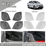 Vemart bezza car door speaker frame cover garnish accessories stainless steel