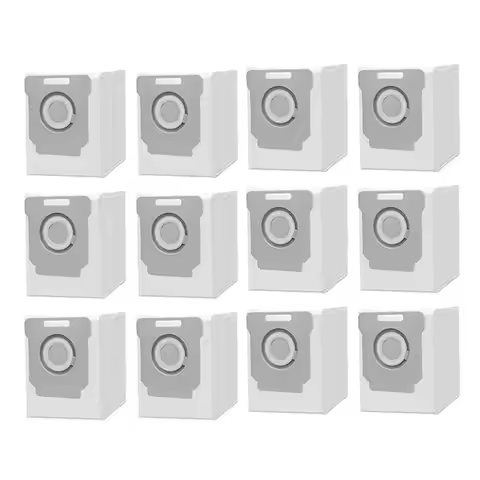 【ESSENTIALS 】12PCS Vacuum Bags For Irobot Roomba S9 (9550) S9 I3 I4, I4+ I6 I6+ I7 I7+ I7plus I8 I8+