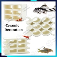 Suto Aquarium Ceramic Decoration | breeding cave aquarium shrimp fish hiding cave ceramic decoration hiasan akuarium