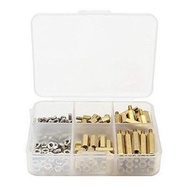 120Pcs Installation Tool for Raspberry Pi 4 Model B/3B+/3B M2.5 Series Hex Brass Column/Nuts+Screws 