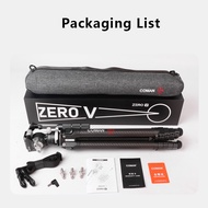 JRBAS Coman ZERO V ขาตั้งกล้องวิดีโอปล่อยอย่างรวดเร็วน้ำหนักเบาขาตั้งกล้องท่องเที่ยวคาร์บอนไฟเบอร์ขา