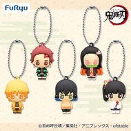 **全15種** FURYU 鬼滅之刃 鬼滅の刃 KIMETSU NO YAIBA **5CM PVC 掛件 橡膠** 一番賞 立牌 動漫 杯墊 ANIME KEYCHAIN 吊飾 景品 動漫 扭蛋
