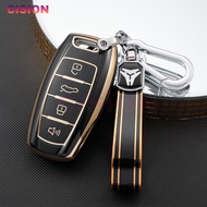 Smart Car Key Case Cover Keychain For Great Wall GWM Haval Jolion H6 H1 H2 H4 H5 H7 H8 H9 TPU Remote Fob Holder Shell Pr