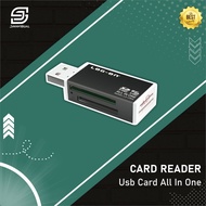 [JaVis] CARD READER 4 SLOT 4in1 USB 2.0 - LOG ON CARD READER ALUMINUM HOUSING
