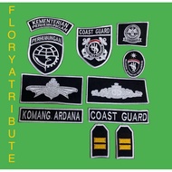 1 SET OF EMBROIDERY FOR COAST GUARD