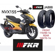 TAYAR NVX155 TYRE FKR 110/80-14 140/70-14 INCI TAYAR SCOOTER TUBELESS NVX 155 V1 V2 110 80 140 70 14