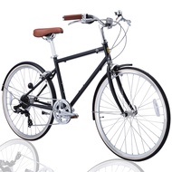 PANTHER FUN-M Hybrid Bike Tokyo Bike CrMo Frame SHIMANO 7-speed for 160cm above Adult
