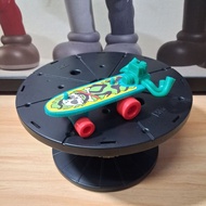 Vintage 1990 Playmates Toys TMNT Mondo Gecko Figure Skateboard Accessories