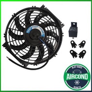 POKKA Radiator Condensor Extra Fan Car 14/12/10/8inch 12V 80W kipas tambahan myvi viva kenari saga