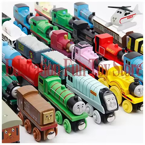 Thomas and Friends Boutique Wooden Magnetic Train Car Stanley Dieselo Edward Bulgy Spencer Annie Cla