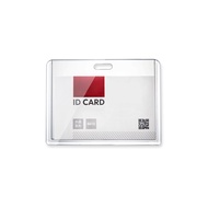 Bus ID Case Without Lanyard Crystal High Quality Acrylic Card Holders Bank Card Holders Transparent Card Holders