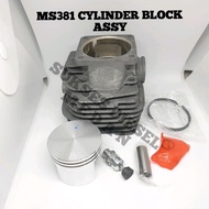 MESIN Ms381 381 Cylinder Block Assy Complete Block Chainsaw Senso Sinso Stihl Still Chainsaw