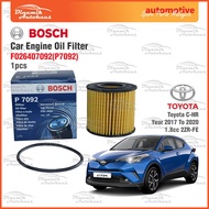 Toyota CHR 1.8cc 2ZR-FE Year 2017 To 2020 Car Engine Oil Filter Penapis Minyak Enjin Bosch OilFilter