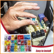 For 2-40A fuses Car Fuse Kit Fuse Set Auto Fuses Car Fuses 420X Vehicle Fuses 2A-40Amp Fuses Automot