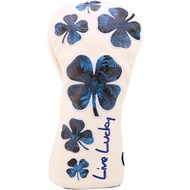 Black Clover Golf Head Cover Driver Aloha DR Cover ALOHA DRIVER COVER NAVY FLOWER BCJS4AF006DR