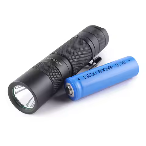 Convoy T2 KW CSLNM1.TG, AA 14500 flashlight,with 14500 battery
