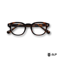 ALP แว่นกรองแสง Computer Glasses กรองแสงสีฟ้า ทรงสี่เหลี่ยม Retro Style รุ่น BLAKE - BB0115