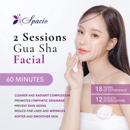 [TCM Facial Deal] 2×60min Gua Sha Facial | Lifting & Glow | Virtual Voucher