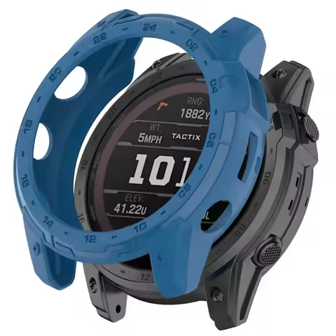 TPU Case for Garmin Enduro 2 Soft Silicone Transparent Case for Garmin Tactix 7x 7X Pro 6X 5X Tactix
