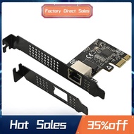 5GB PCIE Network Card PCI Express X1 to RJ45 Gigabit Ethernet Service Network Card 10/100/1000M/2.5G