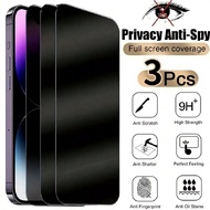 3Pcs Black Anti-Spy Privacy Tempered Glass Screen Protector Compatible With IPhone 17 Pro Max/6G/6S/